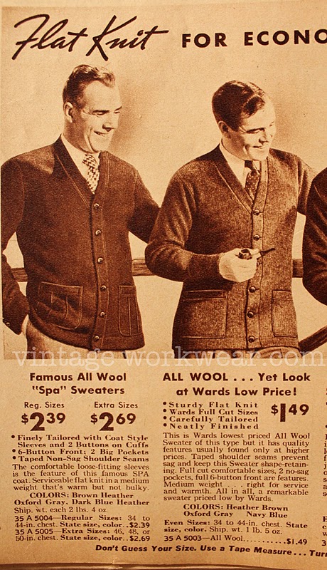 vintage workwear: VINTAGE DEADSTOCK 1930's-1940's SPORTSWEAR BRAND ...