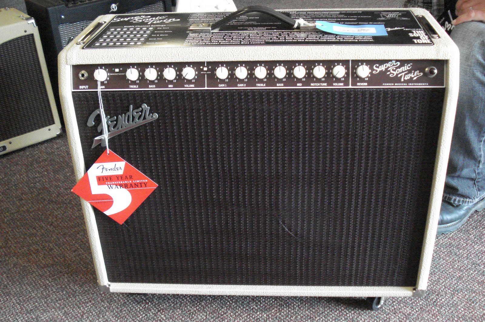 News and Updates: New Fender Super-sonic Twin IN STOCK!