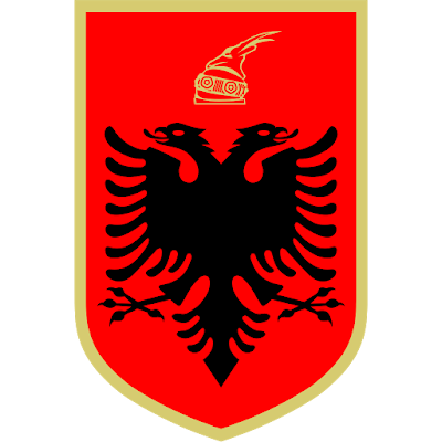 Logo Gambar Lambang Simbol Negara Albania PNG JPG ukuran 400 px