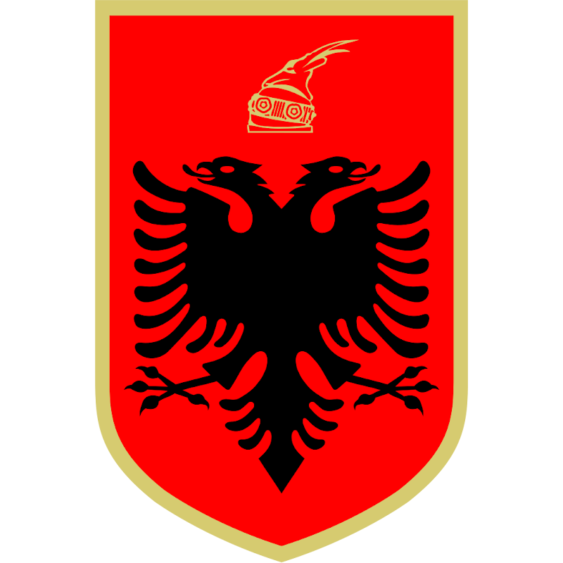 Logo Gambar Lambang Simbol Negara Albania PNG JPG ukuran 800 px