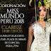 Clarisse Uribe es la nueva Miss Mundo Perú 2018