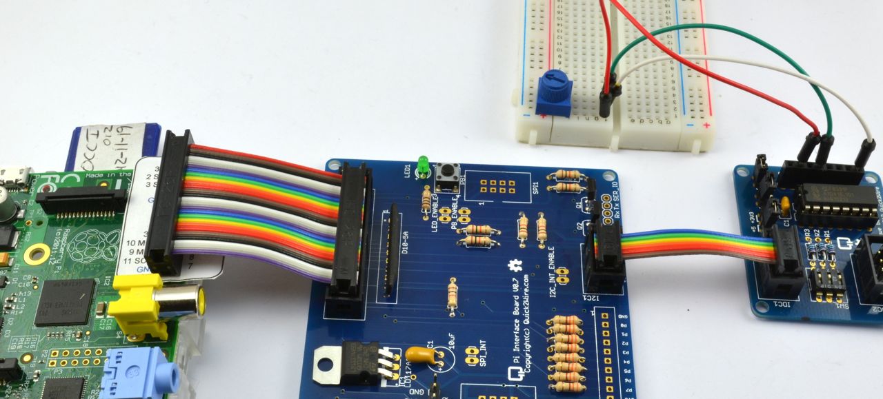 Dr. Monk's DIY Electronics Blog: Quick2Wire I2C Analog and Raspberry Pi