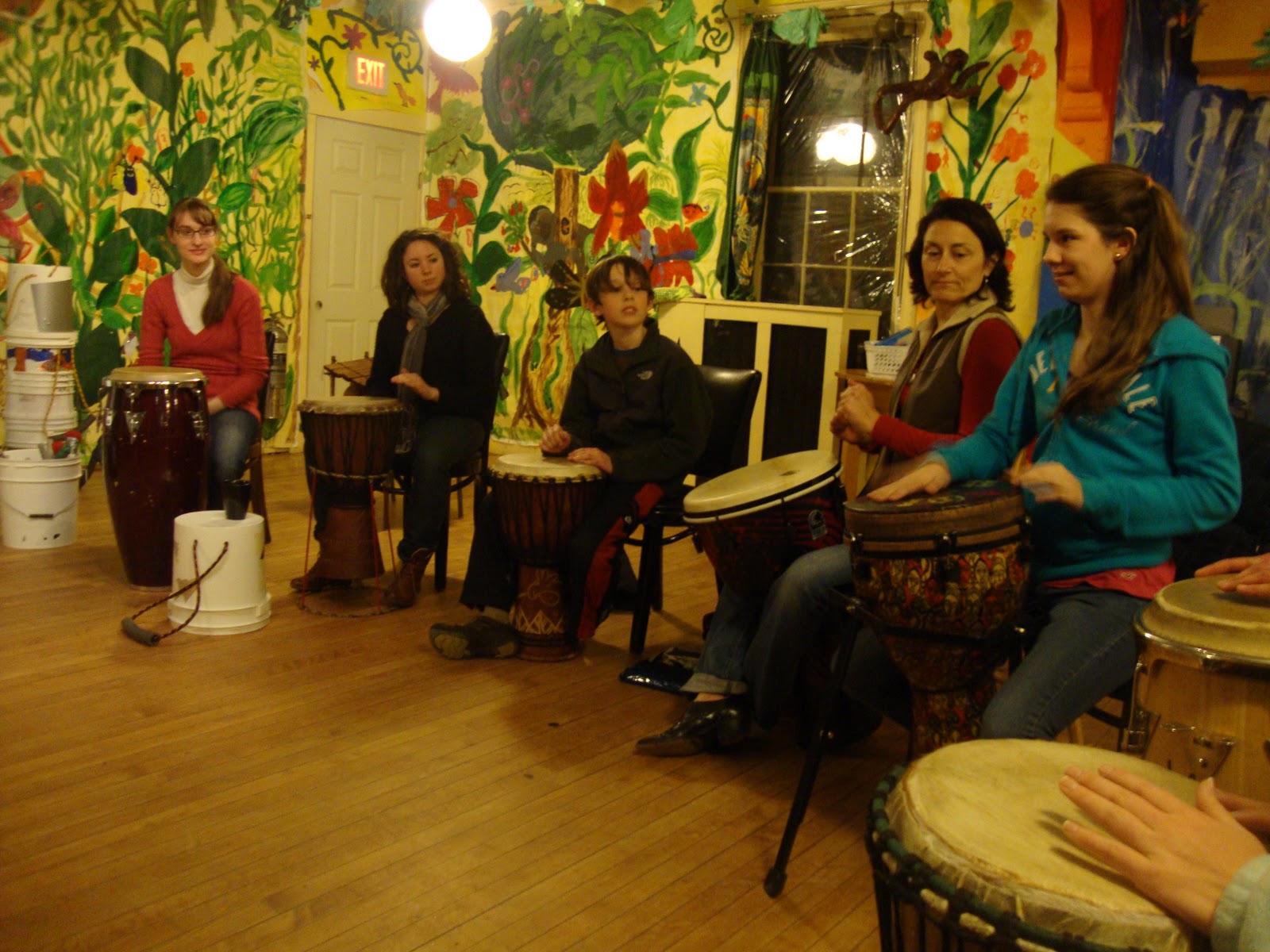 The Artistic Synapse Drum Circle "Drumming increases antibody production"