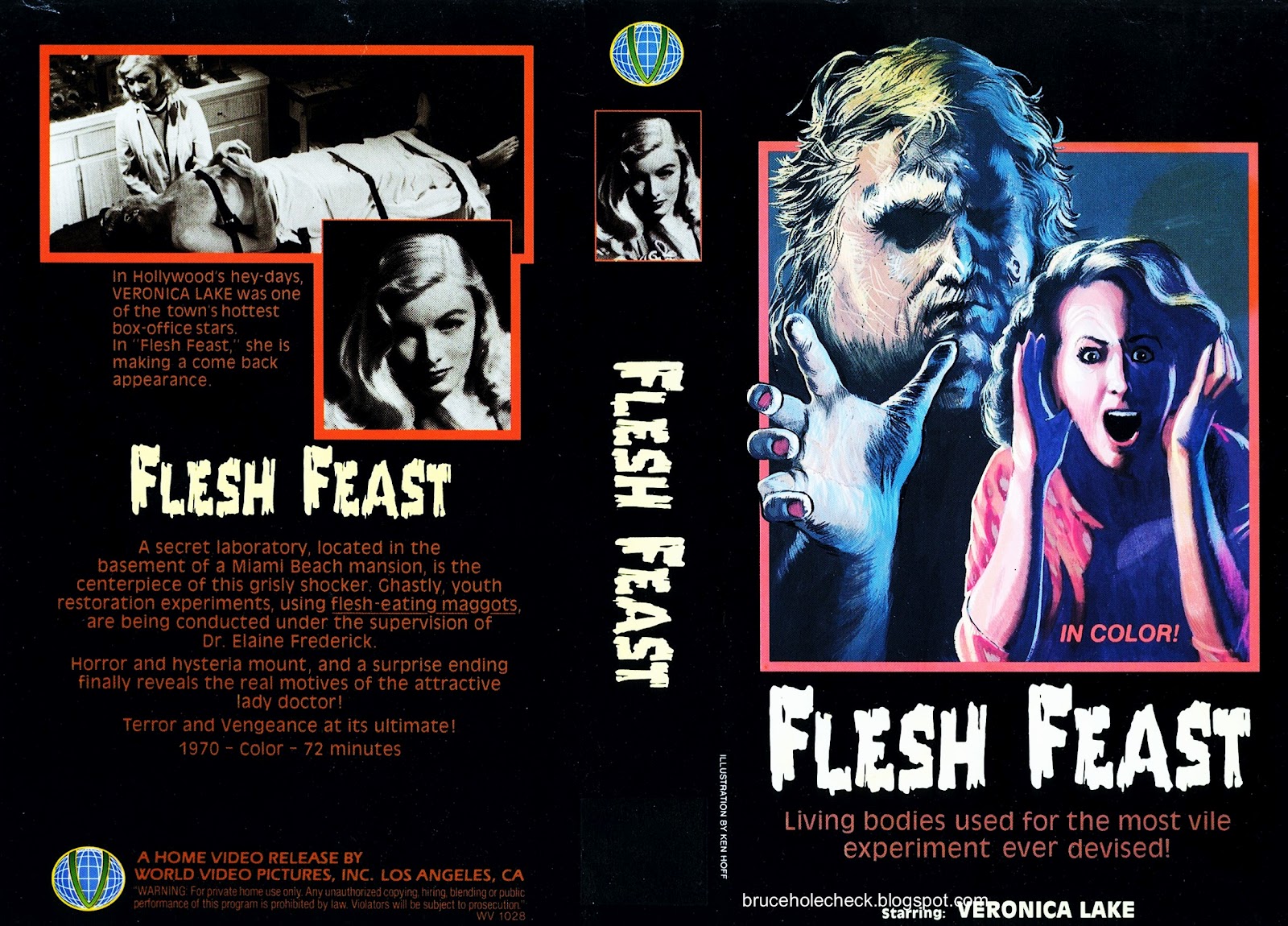 Flesh Feast 1970 Dir Brad Grinter Veronica Lake Phil Philbin