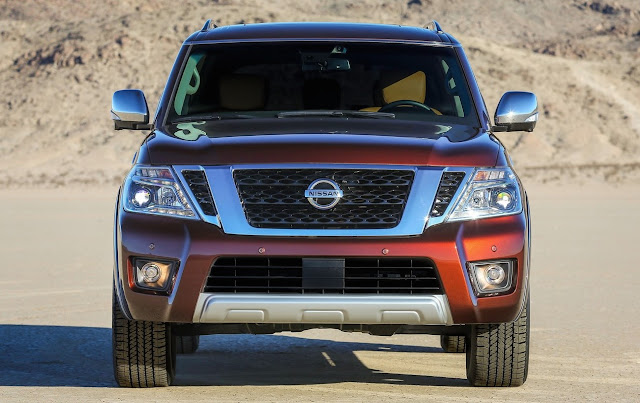 2017 Armada 2017 Nissan Armada front grille