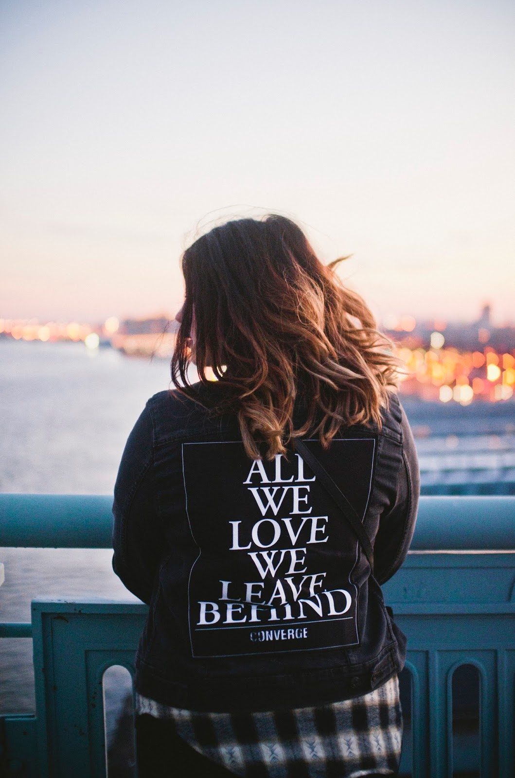 Converge All We Love We Leave Behind Back Patch black denim jacket, converge, patch, all we love we leave behind