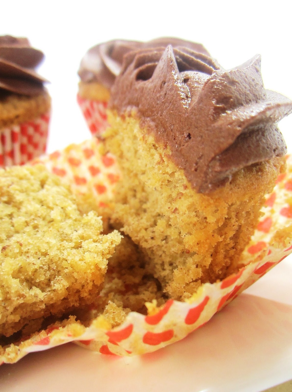 Dulce Isis Cupcakes de Quinua con Buttercream (Espectacular) de Chocolate