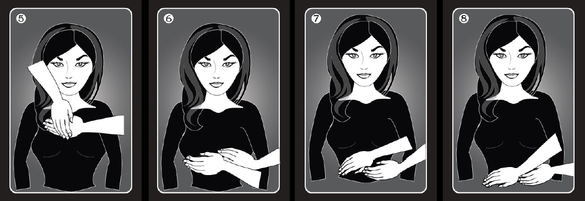 Reiki Hands Positons 5 to 8 Reiki Hands Positons 5 to 8