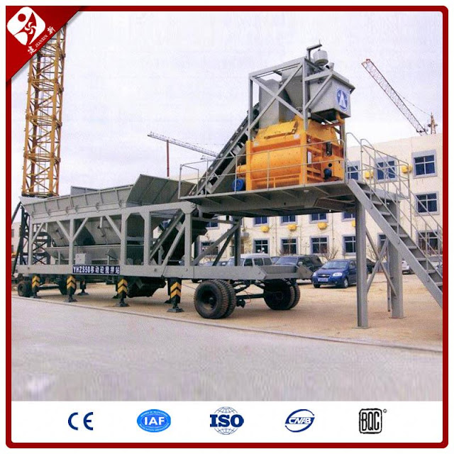 YHZS50 Mobile Concrete Batching Plant