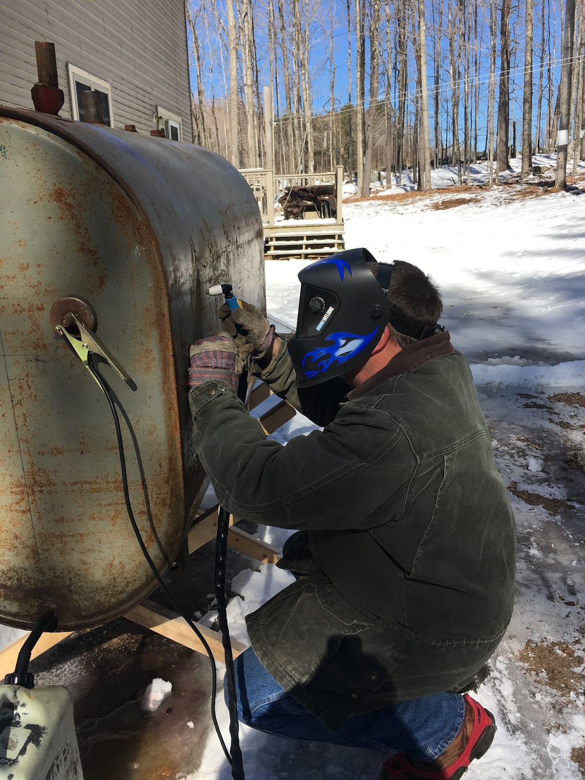 Sustainable ME living and growing locally From an oil tank to a sap