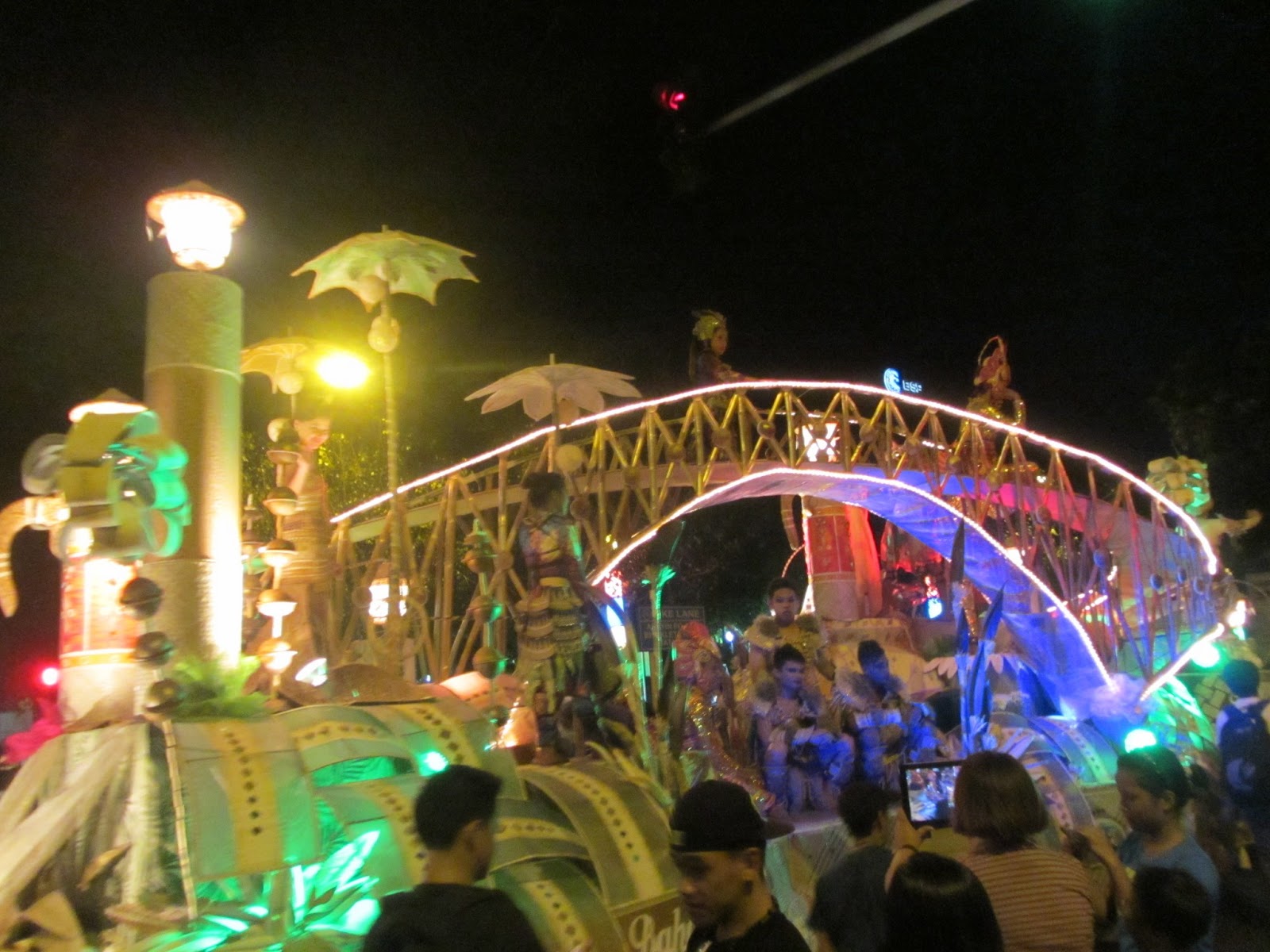 Bisayang Manlalakbay around the Philippines Aliwan Fiesta 2013 Float