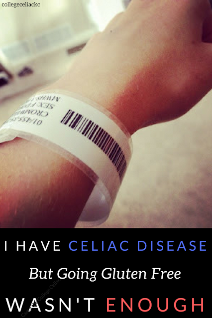 Sometimes going #glutenfree isn't enough to recover from damage of undiagnosed #celiacdisease. I share my #celiac story, including my hospitalization.