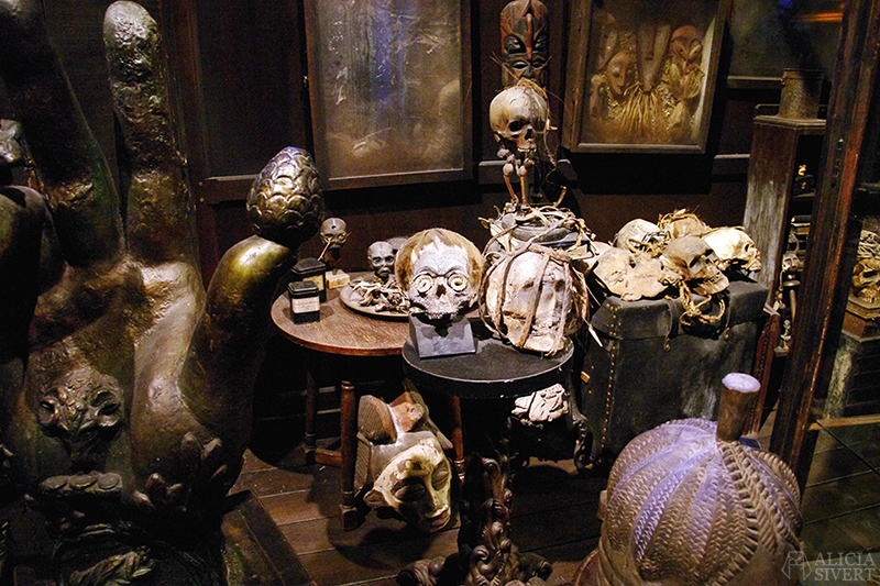 Borgin and Burkes. The Making of Harry Potter, Warner Bros. Studio Tour, Leavsden, London. Photo by Alicia Sivertsson.