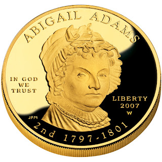 US Gold Coins Abigail Adams First Spouse 10 Dollars Gold Coin