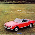 Fiat 124 Spider Brochures