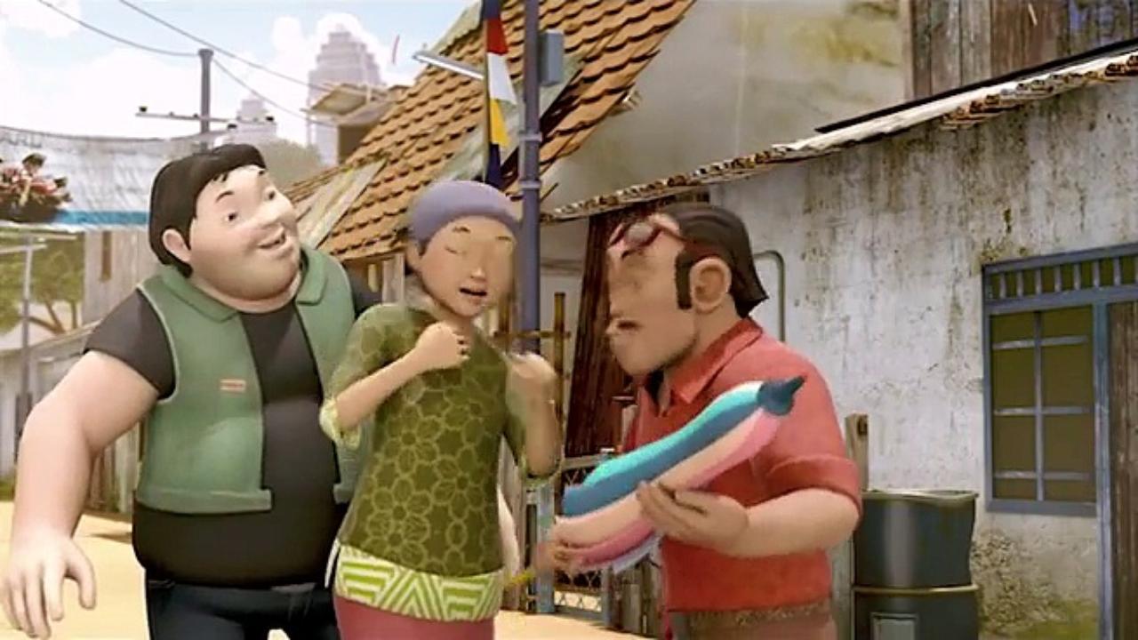 Kopi Hangat: Gambar Adit Sopo Jarwo, Film Animasi Indonesia