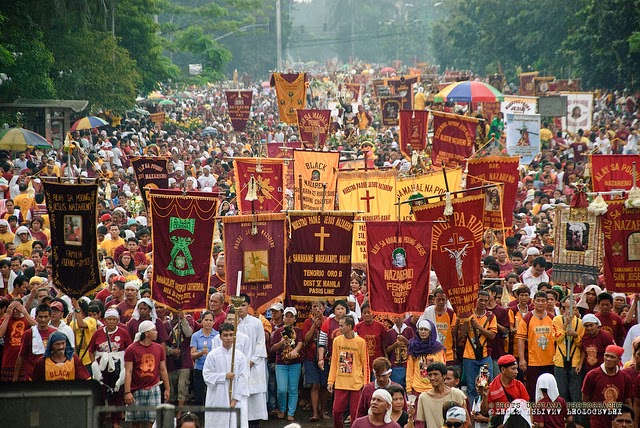 Feast of Black Nazare procession 2014