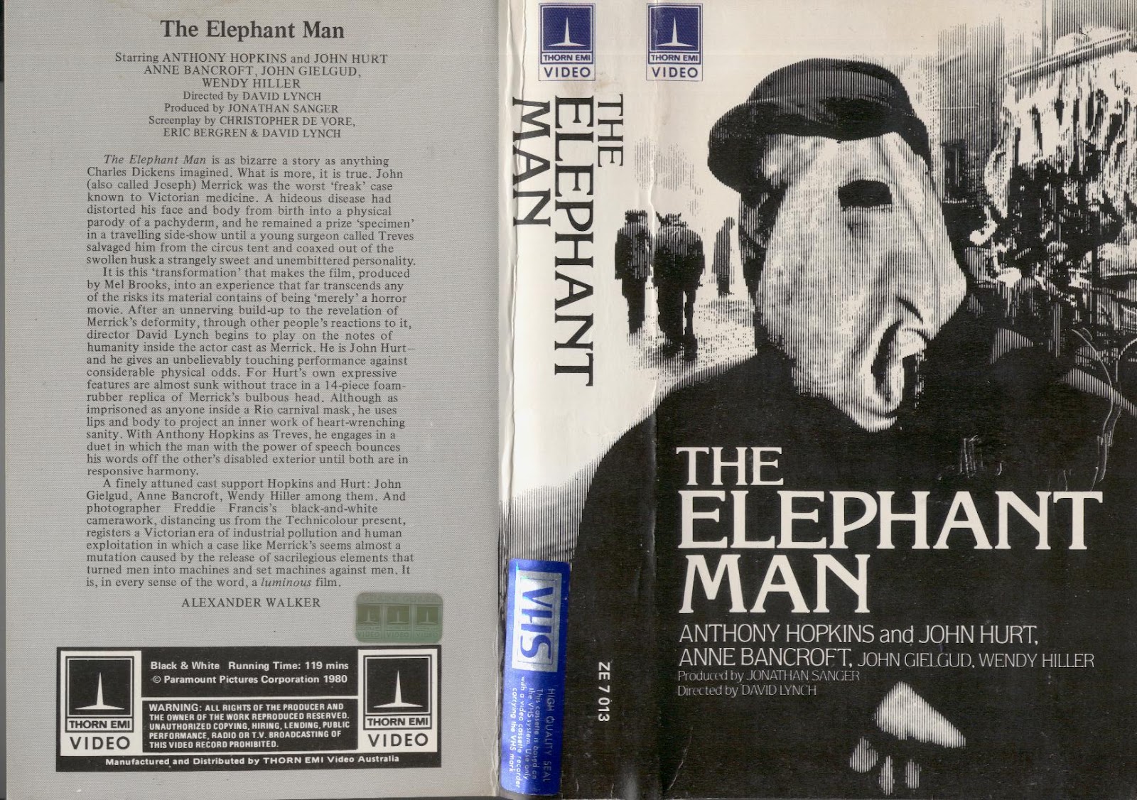 Australian VHS Covers Thorn Emi Collection