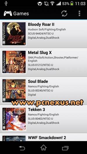 epsxe android games list