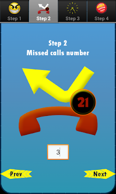 Create thousand and thousand Missed call by android phone with single click