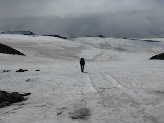 Fimmvörðuskáli, Pass zwischen Skógar und Pórsmörk