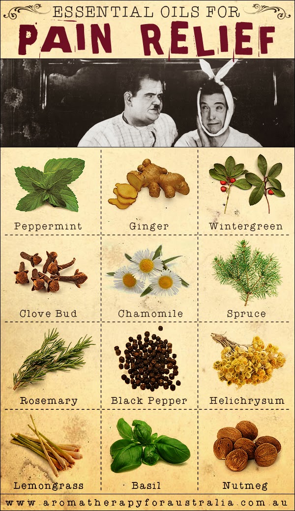 Aromatherapy For Australia 12 Essential Oils For Pain Relief