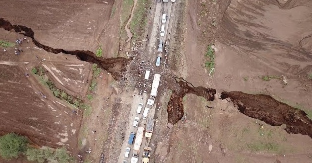 Βίντεο με το τεράστιο ρήγμα που φαίνεται να χωρίζει την Κένυα στα δύο