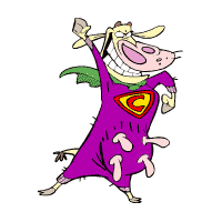 cow chicken cartoon network roflmao milk forget utters spray would cartoons let 90s