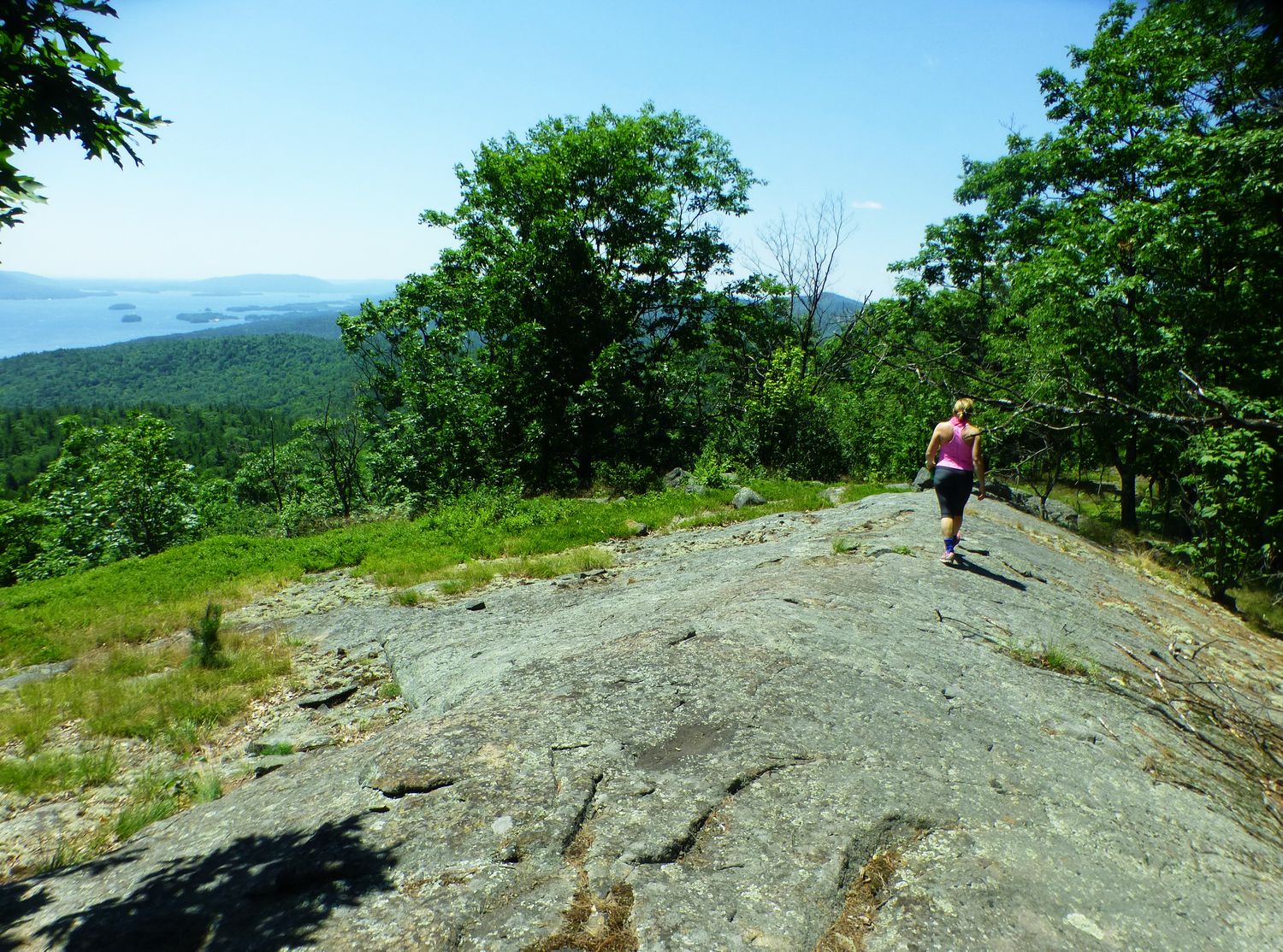 The Saratoga Skier and Hiker Pole Hill Pond Preserve 07/04/2016