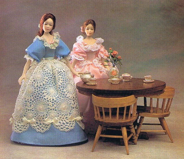 DollhouseMiniatures Blog Dolls and their Dresses Inspiration for