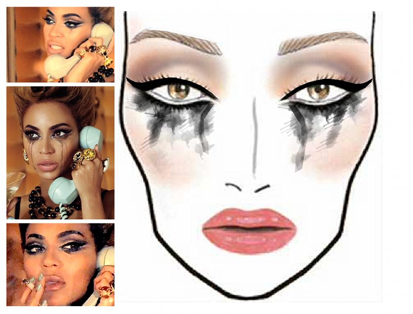 CharlieTredway Make-up Artistry: Other Face Chart looks I designed