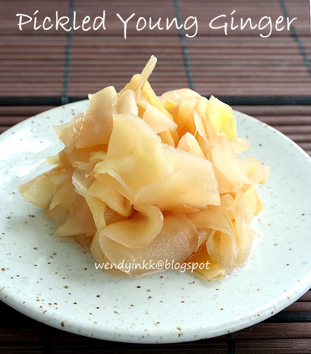 Table for 2.... or more Pickled Young Ginger Full Moon 1