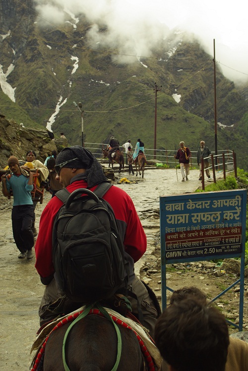 Дорога в Кедернатх