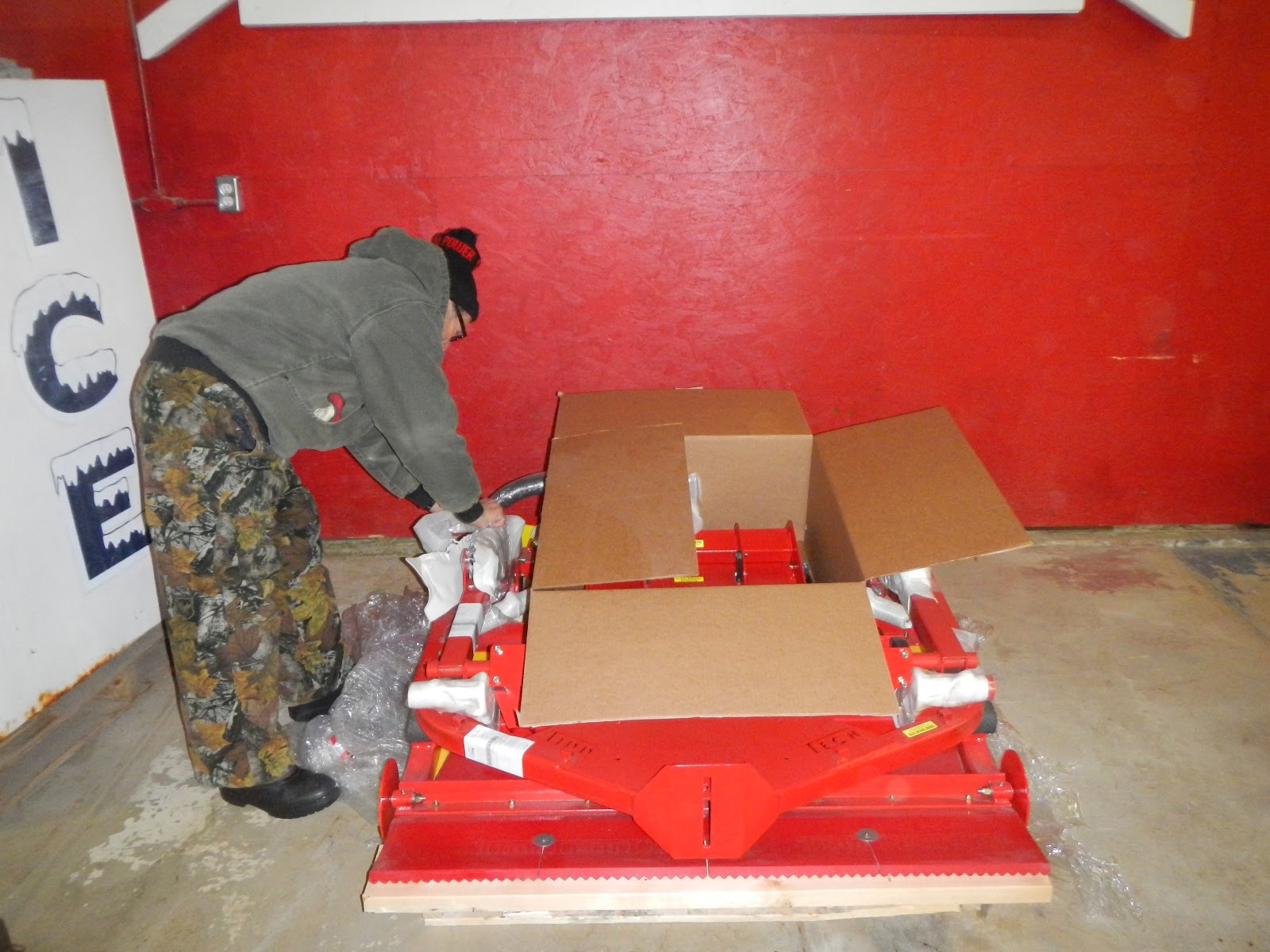 Yorkton Cross Country Ski Club: NEW GROOMING EQUIPMENT FINALLY ARRIVED