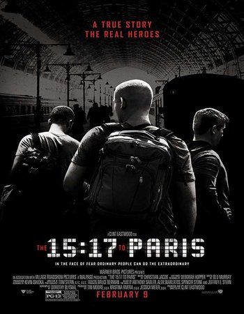 The 15:17 to Paris (2018) English 720p WEB-DL