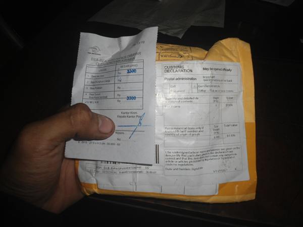 kiriman paket pos luar negeri