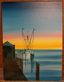 Oil on Canvas/Chincoteague Island, VA