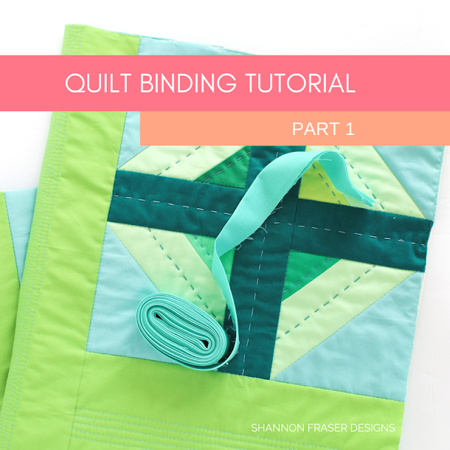 Shannon Fraser Designs Quilt Binding Tutorial Part 1 10 Tips for Success