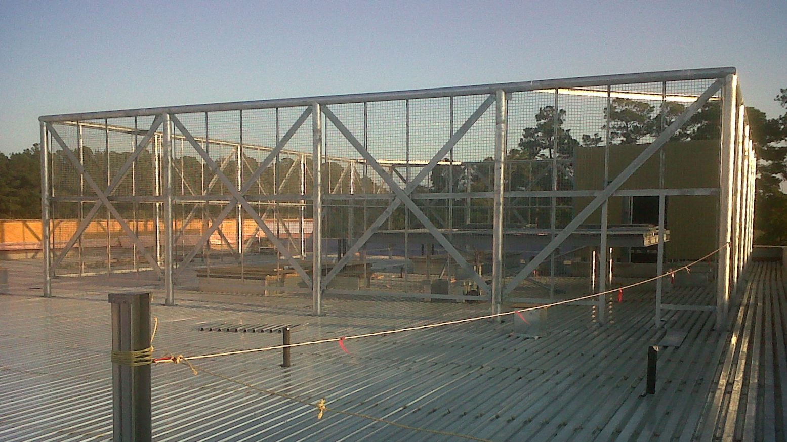 SGA Speir Building Addition: Details - Mechanical Garden Screening