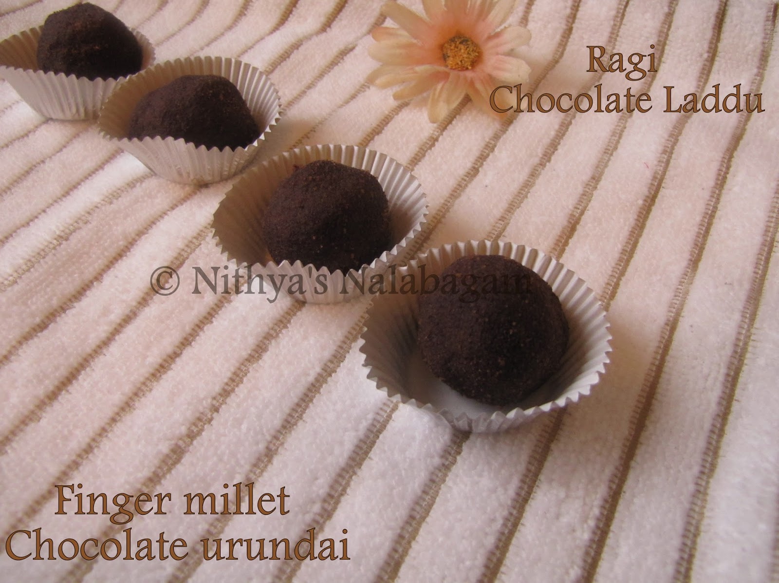 Ragi Chocolate Laddu