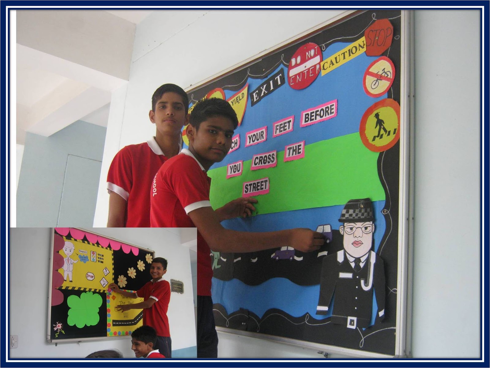 Saint Soldier Public School Pratap Nagar Jaipur BULLETIN BOARD COMPETITION