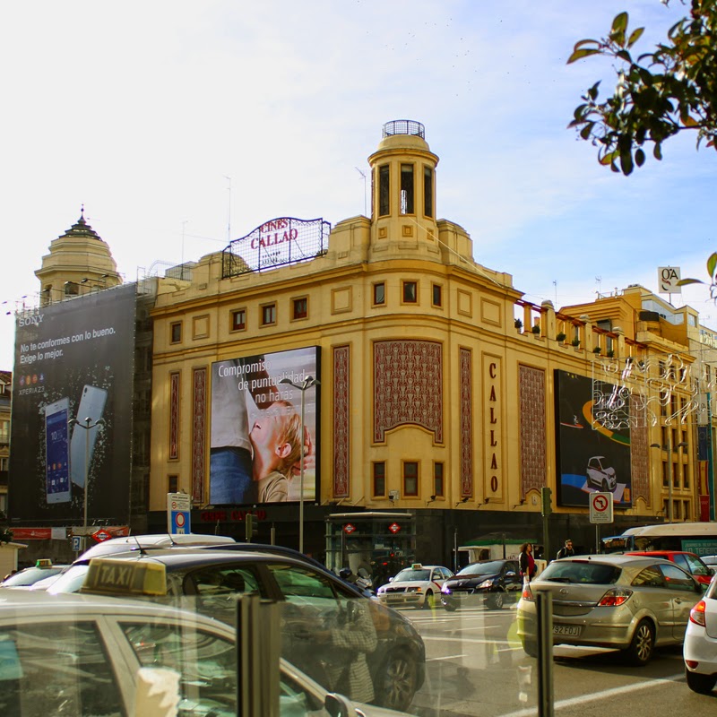 cines callao gran via madrid