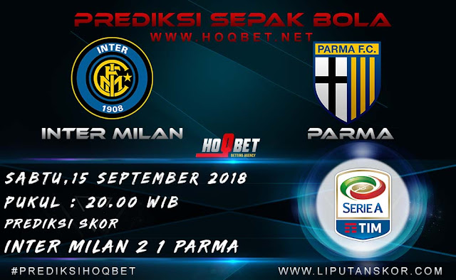 Prediksi Inter Milan vs Parma 15 September 2018 http://www.liputanskor.com/