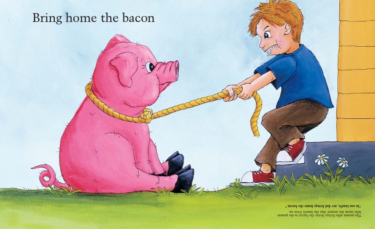 Bacon перевод. To bring Home the Bacon идиома. Английские идиомы “bring Home the Bacon”. To bring Home the Bacon картинка. Bring Home the Bacon рисунок.