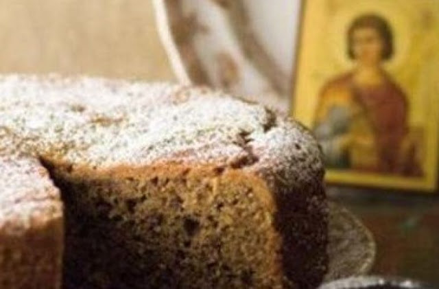Φανουρόπιτα μοναστηριακή και η Ευχή που λέμε όταν την ετοιμάζουμε