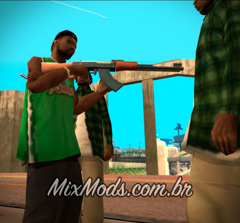 Choose Gang Weapons (escolher armas das gangues) - MixMods