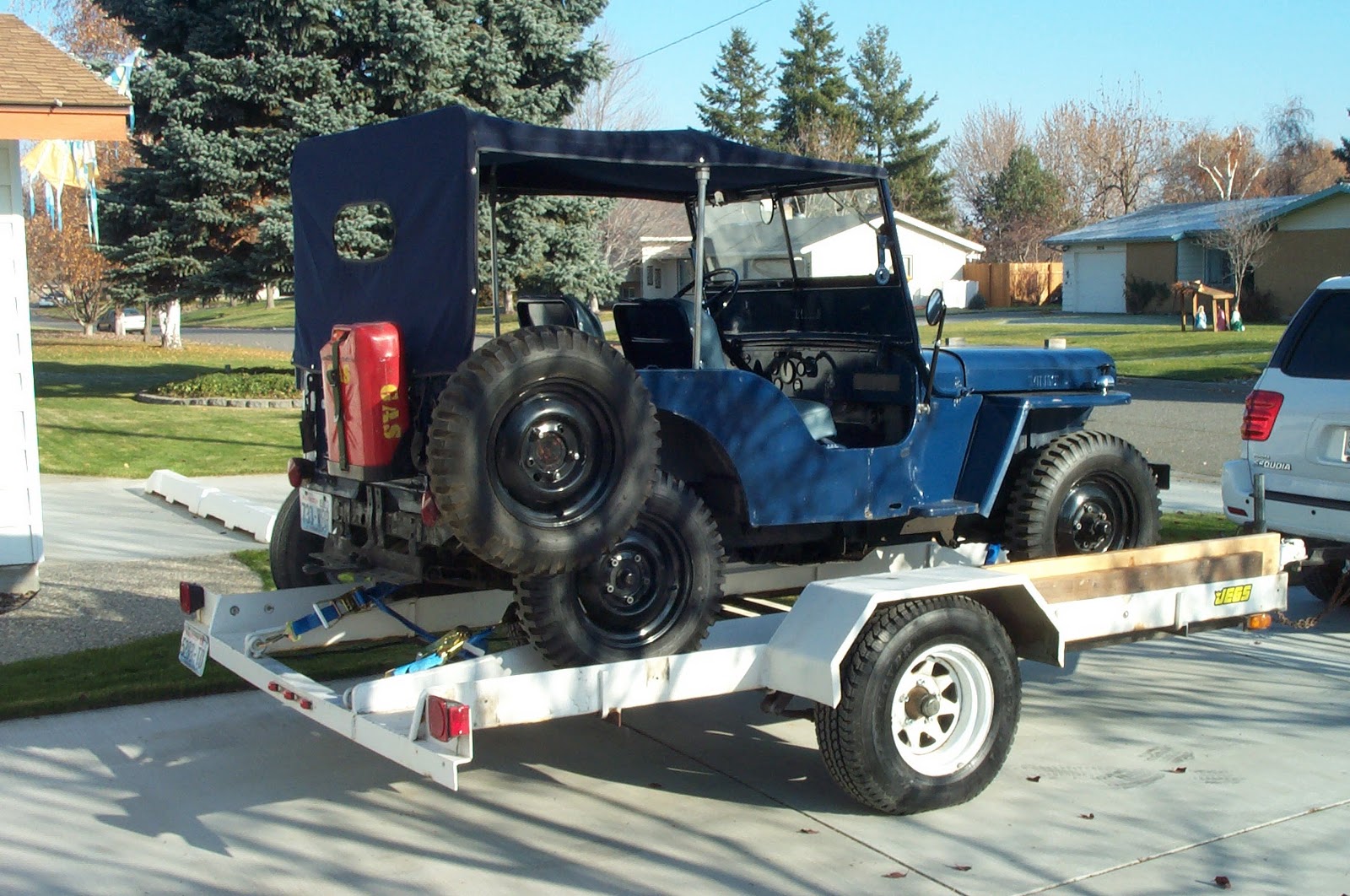 Jeep hauler trailer