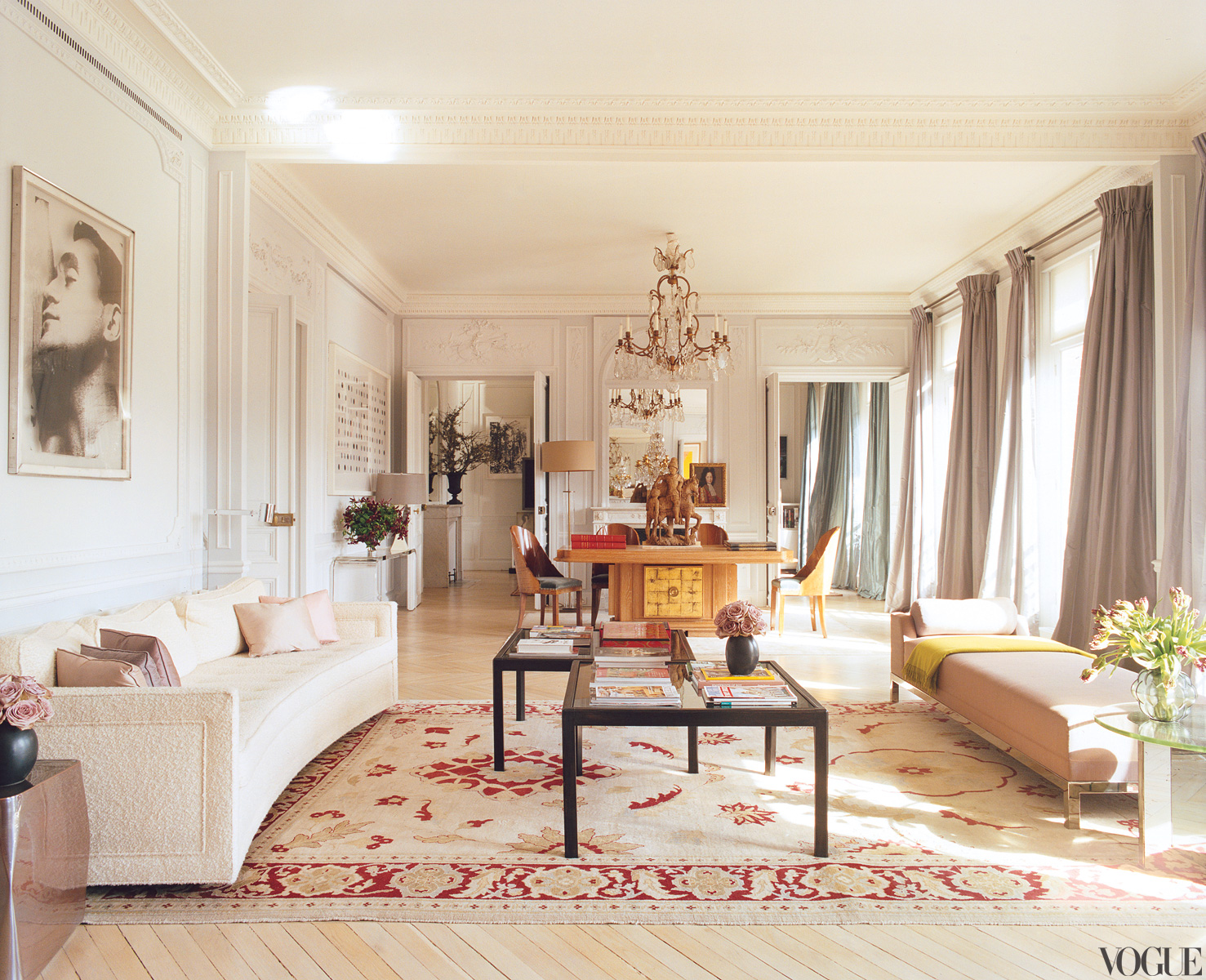 L Wren Scott S Paris Apartment L Wren Scott S Paris Apartment Living Room Via Belle Vivir