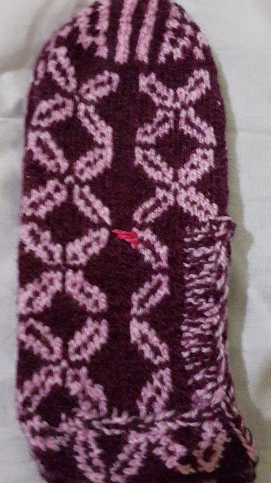 HOBİ DÜNYASI kilim desenli patikler
