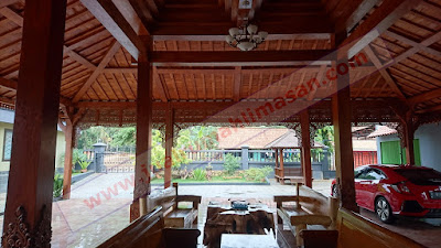 Jual rumah joglo adat jawa soko 30 cm Jual rumah joglo adat jawa soko 30 cm